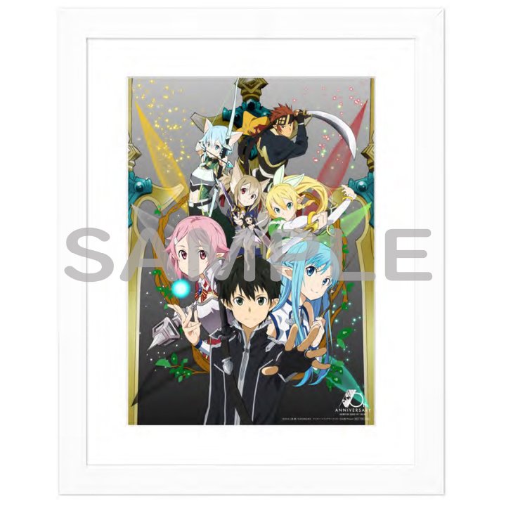 極美品】SAO 10th Anniversary BOX 特典3D クリスタル-